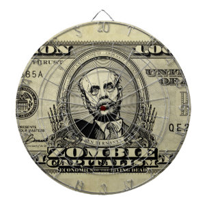 Zombie Capitalisme Bernanke Dart Boards Dartbord