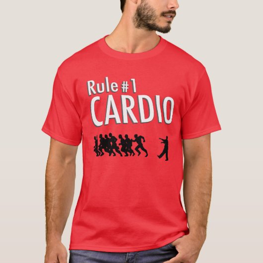 Zombie Cardio T-shirt (Voorkant)