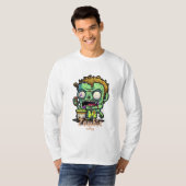 Zombie cartoon T-shirt (Voorkant volledig)