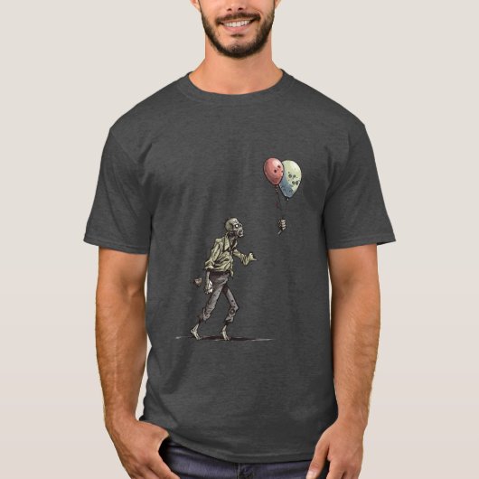 Zombie cartoon T-shirt (Voorkant)