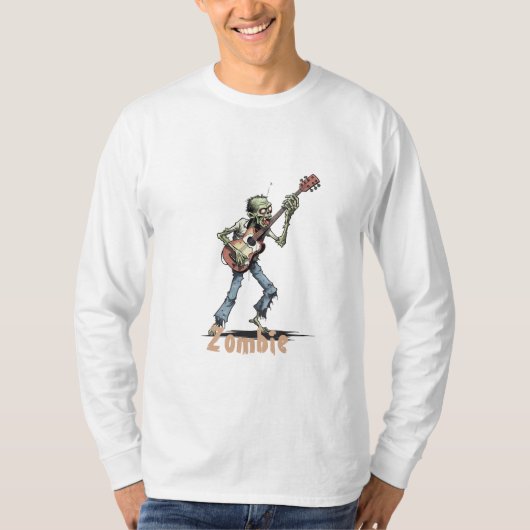 Zombie cartoon T-shirt (Voorkant)