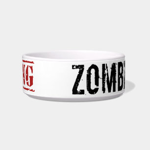 Zombie Cat Bowl Voerbakje