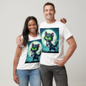 Zombie Cat T-shirt (Unisex)