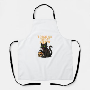 Zombie Cat – Trick or treat Meow Halloween Design Schort