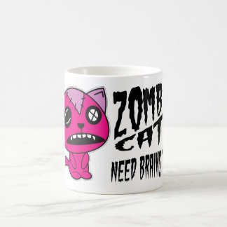 Zombie Cats heeft ook breinen nodig. Koffiemok