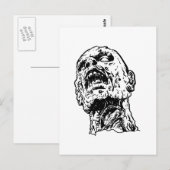 Zombie - Cecil Briefkaart (Voorkant / Achterkant)