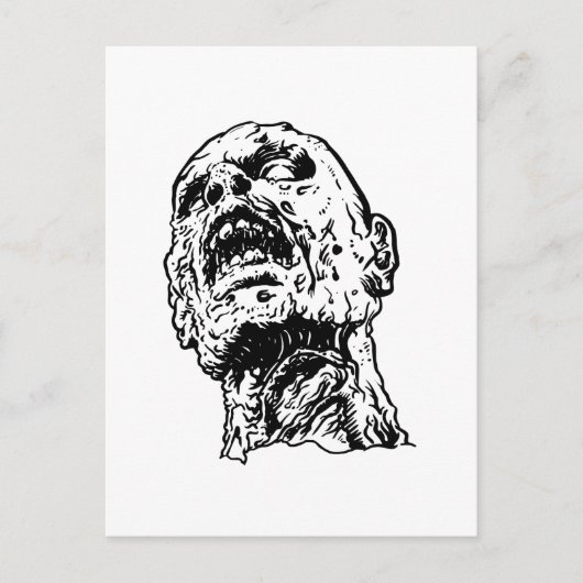 Zombie - Cecil Briefkaart (Voorkant)