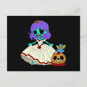 Zombie Cinderella Briefkaart