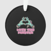 Zombie Classic - Skeleton Hart en Handen Ornament (voorkant)