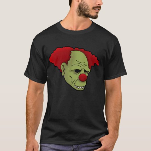 Zombie Clown T-Shirt (Voorkant)