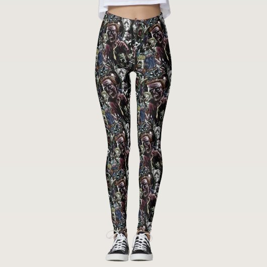 Zombie-cluster Leggings (Voorkant)