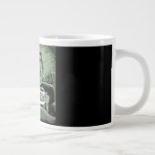 Zombie Coffee Break – Hersenen & Extra Dead Roast Extra Grote Beker (Rechts)