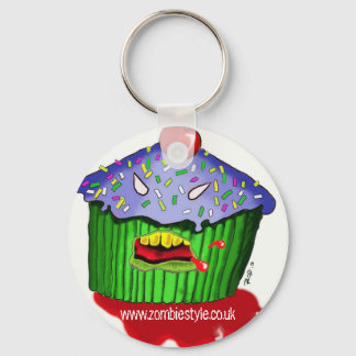 zombie color cupcake, www.zombiestyle.co.uk sleutelhanger