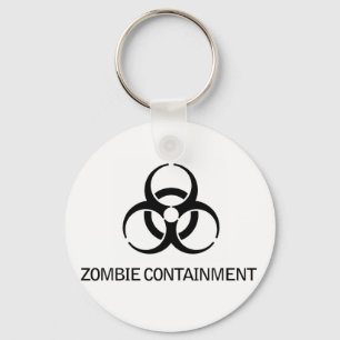 Zombie Containment Sleutelhanger