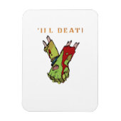 Zombie Couple Till Death Do Us Part Classic beroem Magneet (Verticaal)