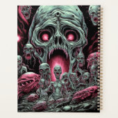 Zombie Créations Sci-fi Horror Art (Dos)