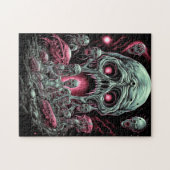 Zombie Creatures Sci-fi Horror Art Legpuzzel (Horizontaal)