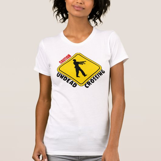 Zombie Crossing T-shirt (Voorkant)