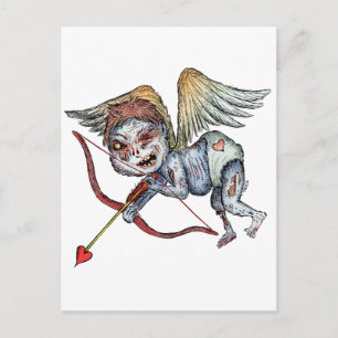 Zombie Cupid Briefkaart