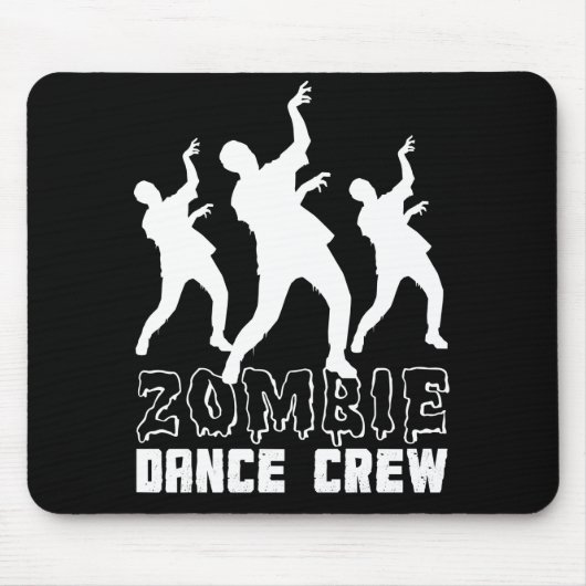 Zombie Dance Crew Mousepad Muismat (Voorkant)