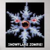 Zombie de flocon de neige ! Affiche (Devant)
