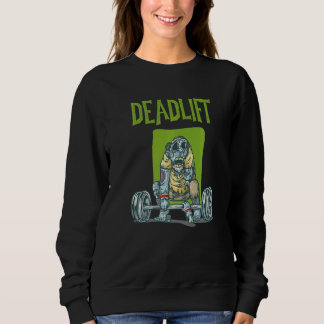 Zombie Deadlift Gewichtstraining Oefening Workout  Trui