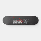 Zombie Defense Tactical Squad board - zwart Skateboard (Horizontaal)
