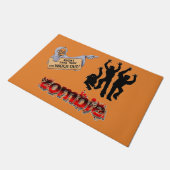 Zombie Deurmat (Schuin)
