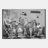 Zombie Diner Inpakpapier Vel (Voorkant 2)