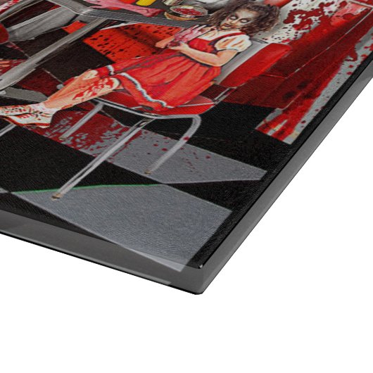  Zombie Diner Snijplank (Hoek)