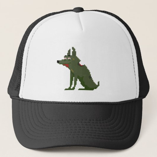 Zombie Dog Trucker Pet (Voorkant)