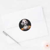 Zombie Doll Ronde Sticker (Envelop)