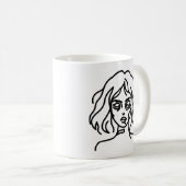 Zombie Doodle Koffiemok (Voorkant rechts)
