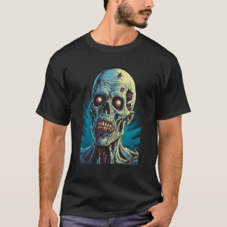 Zombie door Haunted Horror Halloween 7 T-shirt