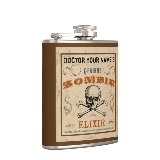 Zombie Elixir  Flask Heupfles (Rechts)