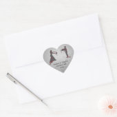 Zombie Enregistrer la date Mariage Stickers (Enveloppe)