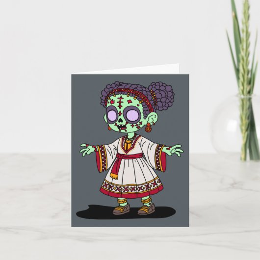 Zombie éthiopienne mignonne (Devant)