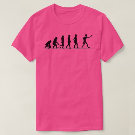 Zombie Evolution Ts T-shirt (Design voorkant)