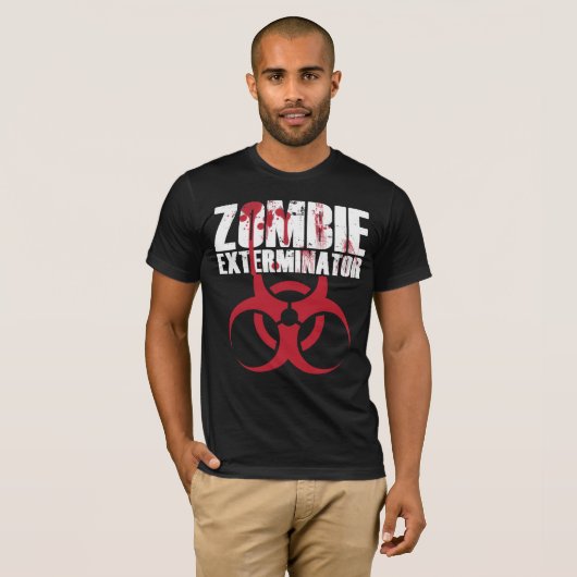 Zombie Exterminator T-shirt (Voorkant volledig)