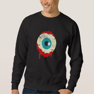 Zombie Eyeball Halloween Party Scary Zombies Men W Trui