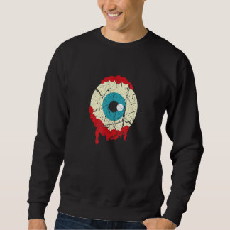 Zombie Eyeball Halloween Scary Zombie   Trui
