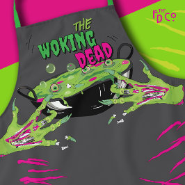 Zombie Eyeball Poppin 'Funky Funny Woking Dead Pun Schort