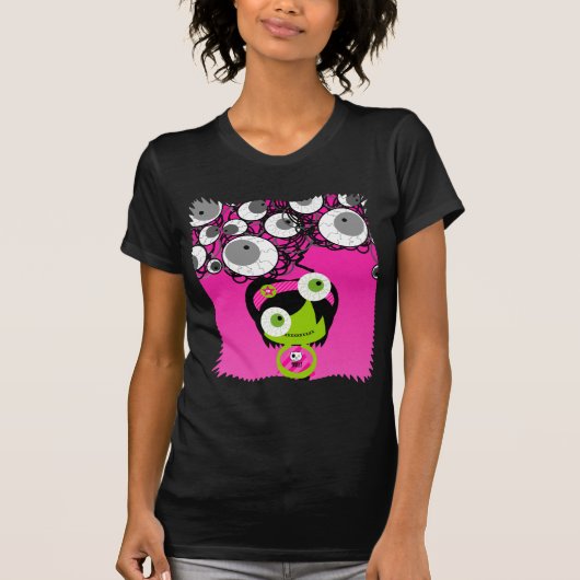 Zombie Eyes Sour Apple T-Shirt (Voorkant)