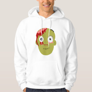 Zombie face expressies hoodie
