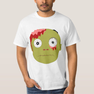 Zombie face expressies t-shirt