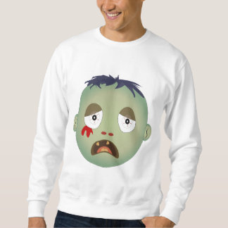 Zombie face expressies trui