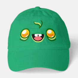 Zombie Face - Happy Jump Green Trucker Pet