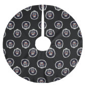 Zombie Face Kerstboom Rok (Voorkant)