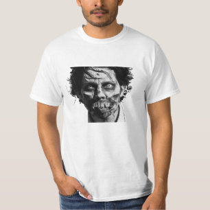 Zombie Face Mannen Tee Shirt
