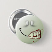 Zombie Face Ronde Button 5,7 Cm (Voorkant /achterkant)